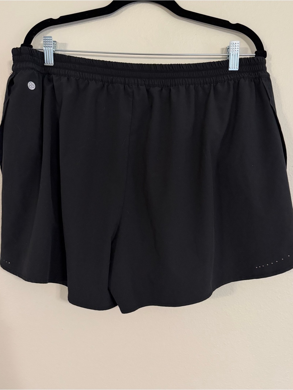 Zella Black Women's Athletic Shorts with Elastic Waist